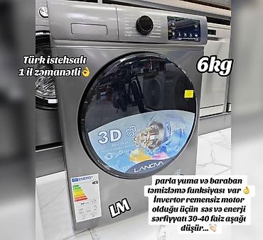 iphone 5 al: LANOVA LM seriyası paltaryuyan maşın - Tutum: 6 kq - İnverter — 1