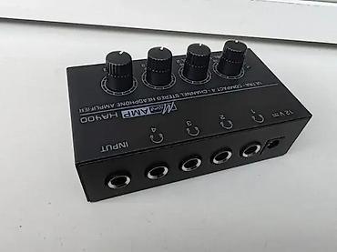 audio: HA400 MICROAMP STEREO POJAČALO ZA SLUŠALICE 4 IZLAZA | Slanje po — 2