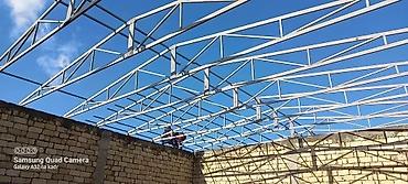 dam usdasi: Metalkonstruksiya dam örtüyü karkası – layihələndirmə və quraşdırma — 1