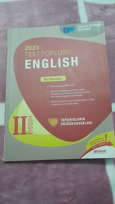 english 250 sinaq toplusu pdf 2023: İngilis dili Testlər 11-ci sinif, DİM, 2-ci hissə, 2023 il