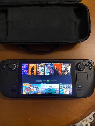 Nintendo Switch: Продаю ручную игровую консоль «Steam Deck» на 1 ТБ с футляром для