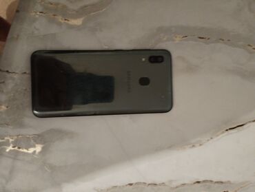 samsung işlənmiş: Samsung A20, 32 GB, rəng - Boz, Barmaq izi