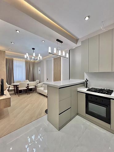 Mənzillər: İcarəyə verilir 2 otaqlı yeni tikili 55 m², 28 May m. Menzil 28 May — 3