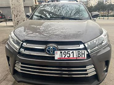 Toyota: Toyota Highlander: 2019 г., 3.5 л, Автомат, Гибрид, Кроссовер — 1