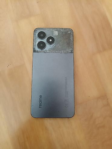 Realme: Realme Note 50, Б/у, 128 ГБ, цвет - Серый, 2 SIM — 1