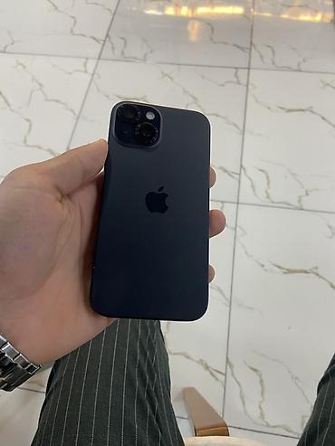 iphone 13 pro max case: IPhone 15, 128 GB, Black Titanium, Face ID — 1