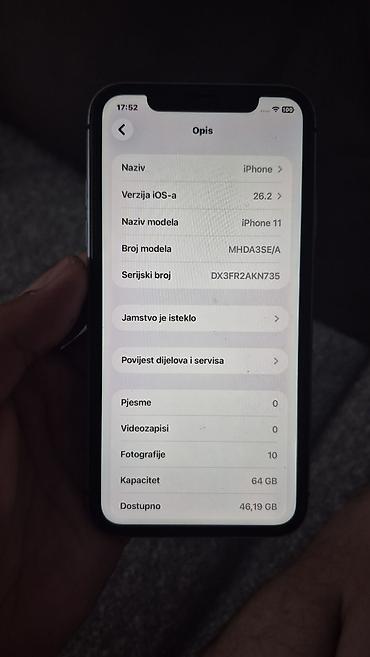 Apple iPhone: Apple iPhone 11 – crni - Ekran 6.1", Liquid Retina HD (IPS), True — 8
