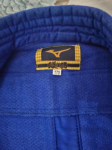 judo forma: Mizuno judo gi – mavi rəngdə komplekt 2 defe istifadə olunub qalın — 5
