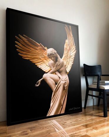 Dizayn, layihə: Modern. Abstrakt janr. Tək tablo. Müasir interyerdə mütləqdir, çünki — 26