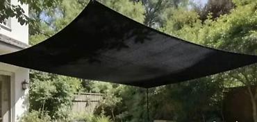 solarne: Zastitno Platno Tenda -Tenda Ibica Crna 95% UV blokada i prozračni — 3