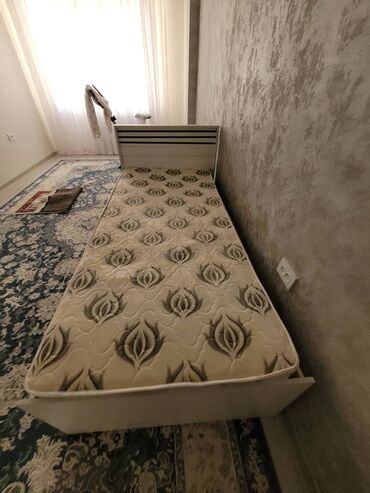 детский спальний: Бир кишилик керебет, Матрасы бар, узуну - 200 см