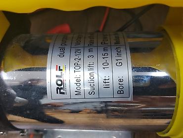 титан обмен: Топливный насос ROLF TOP-2-12V (dual purpose pump) - Питание: 12 В — 2