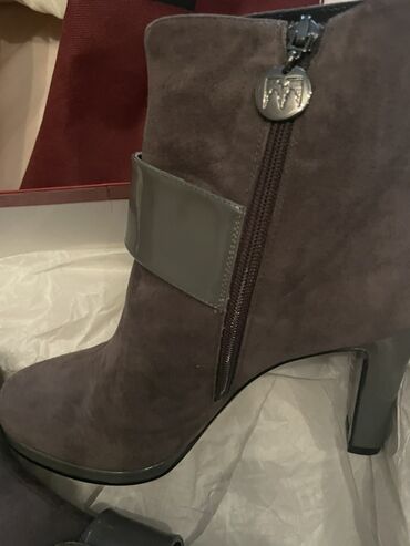 Botinka və botilyonlar: Ölçü: 37, rəng - Boz, Yeni — 3