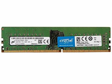 ram ddr 3 msi: Operativ yaddaş (RAM) Crucial, 16 GB, 2400 Mhz, DDR4, PC üçün, İşlənmiş — 1