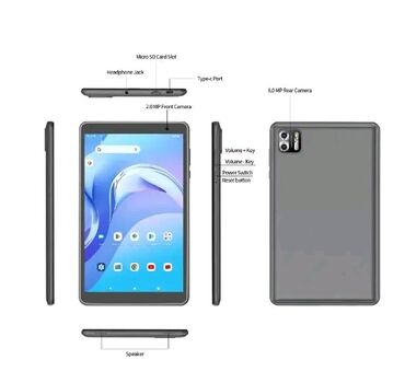 mantil kais ramena: PRITOM 8-inča tablet Android 13, 8GB(4+4 expand) RAM 64GB ROM,1TB