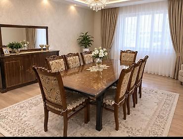 reception is elanlari: Masa desti satilir 8 stul daxil. *Qiymeti 299* Unvan Mehdiabad — 1