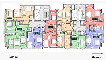 Новостройки от застройщика: Строится, Элитка, 3 комнаты, 114 м² — 5
