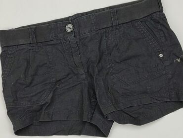 czarne krótkie spódnice: Shorts, XL (EU 42), condition - Good