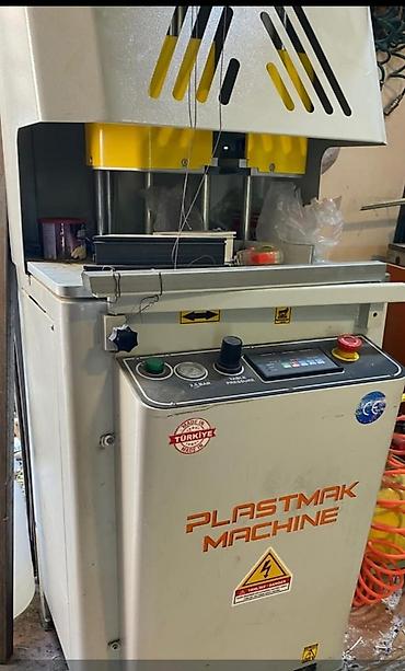 Оборудование для производства: Plastik qapı-pəncərə sexi üçün svarka aparatı – PLASTMAK Machine - — 1