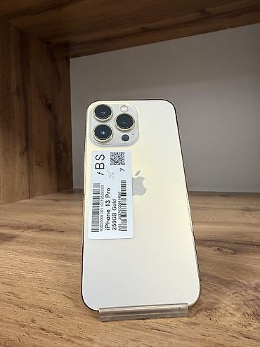 pc case: IPhone 13 Pro, Б/у, 256 ГБ, Золотой — 3
