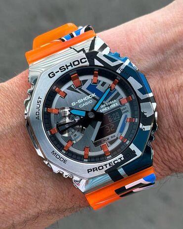 a klas: Новый, Наручные часы, G-Shock, цвет - Оранжевый