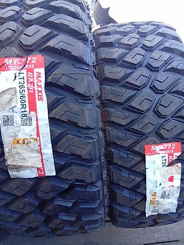 грязевой шина: Внедорожные шины Maxxis RAZR MT-772 - Размер: LT265/60R18 - — 1