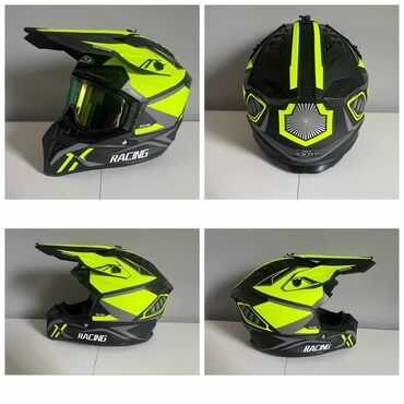 maska za snorkeling: 05. Nov model kacige Racing u crno zutoj boji Imam u svim velicinama