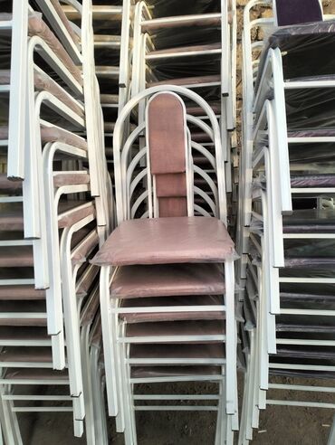 Stullar: Mətbəx üçün, Qatlanan, rəng - Ağ Stul — 8