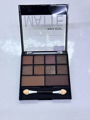 makeup: Палетка теней для век Anna Rose MATTE. Компактная палетка в — 2