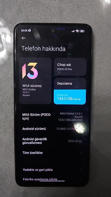 poco x2: Poco X3 Pro, 256 GB, rəng - Gümüşü — 2