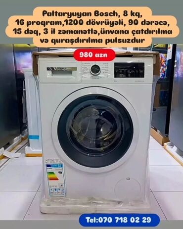 Paltaryuyan maşınlar: Paltaryuyan Anbardan satiş.Qiymətlər tez tez endirimə duşur.Qimətlə — 27