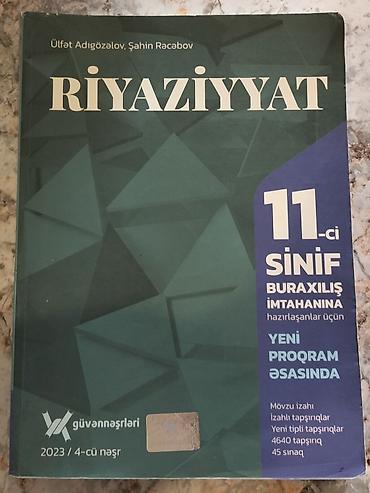 Riyaziyyat 11-ci sinif, 2023 il, Ünvandan götürmə lalafo.az -da Riyaziyyat 11-ci sinif, 2023 il, Ünvandan götürmə