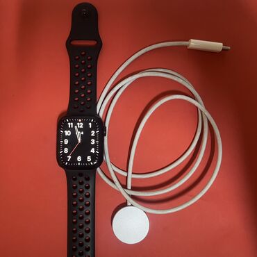 led watch часы: Apple Watch 7 Nike 41mm Состояние отличное Батарея 100% Цена