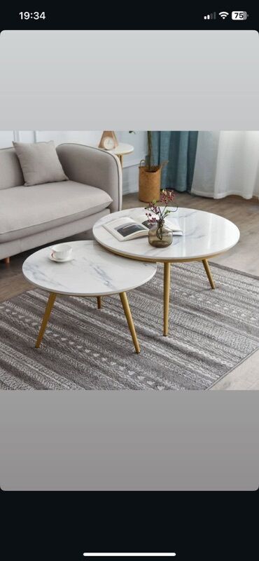 Sifarişlə jurnal masaları: Yumru masa, Açılmayan, Təkərsiz — 5