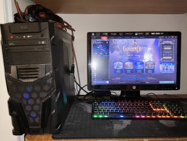 kompüter pc: Intel Core i7 2600 Asus P8Z77 4 slotlu plata Ddr3 8GB ram GTX660 2GB