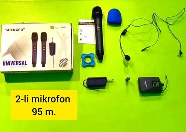 Mikrofonlar: Yeni Simsiz (Bluetooth) Mikrofon Ünvandan götürmə — 12