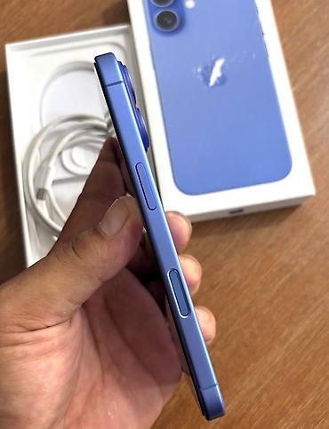 apple 6s qiymeti: IPhone 16, 256 GB, Göy, Zəmanət, Simsiz şarj, Face ID — 3