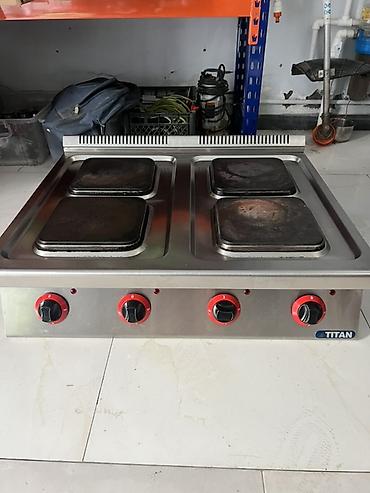 Elektrik soba, Yemək üçün, İşlənmiş