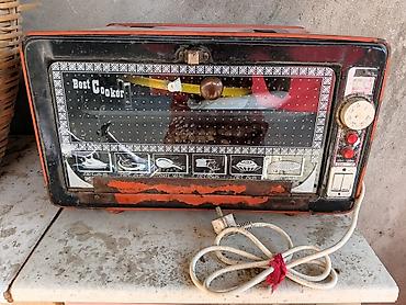 Elektrik sobası Stolüstü, 2 gözlü, İşlənmiş