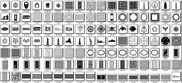 deklaracija za torte primer: Oko 8450 DXF Crteža za izradu na laseru, plazmi, waterjetu, itd — 10