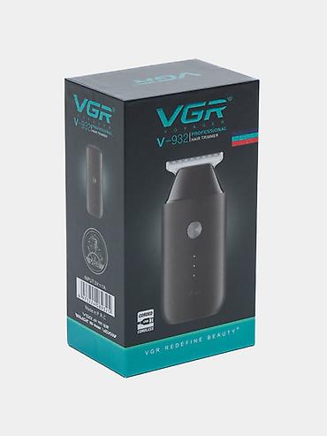 tostur: Mini Trimmer VGR 932 - 6000 RPM / 600mAh / 120 Dəqiqə / Cord/Cordles — 3