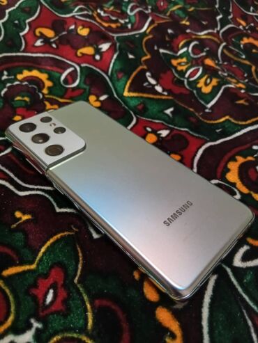 телефоы: Samsung Galaxy S21 Ultra 5G, Б/у, 256 ГБ, 1 SIM