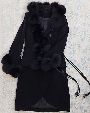 Пальто: Производство Турция Kent Collection Женское, теплое пальто черного — 3