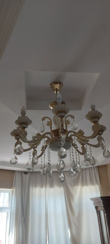Asılqanlar: Çılçıraq, 8 lampa, Metal