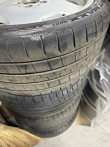 диски w220: Amg Monoblock aero 2 Разноширокие Made in Germany. Шины Dunlop 2022 — 5