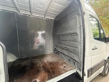 sprinter 516 2011: Mercedes-Benz Sprinter (длинная база, высокий потолок), белый фургон — 4