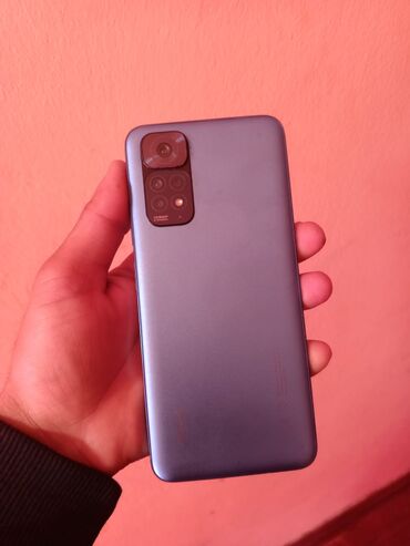 телефон флай с телевизором кнопочный: Redmi Note 11S, 128 ГБ, цвет - Синий, Отпечаток пальца