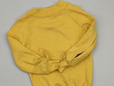 żółty sweterek rozpinany: Bluza, 10 lat, 134-140 cm, stan - Bardzo dobry