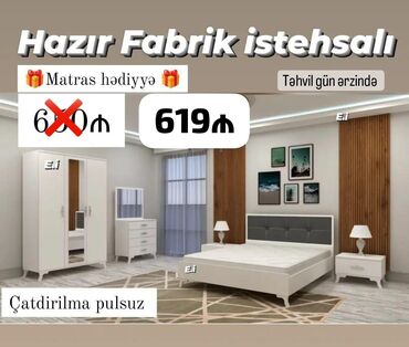 прованс мебель: İkinəfərlik çarpayı, Yeni