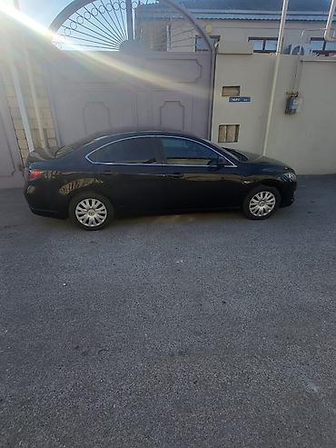 Mazda: Mazda 6 sedan - Kuzov: sedan, qara rəng - Mühərrik: benzin (markaya — 13